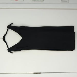 90sVINTAGE Bow sleeve little black dress